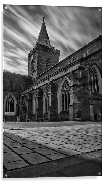St.Johns Kirk, Perth Acrylic by Jamie Moffat