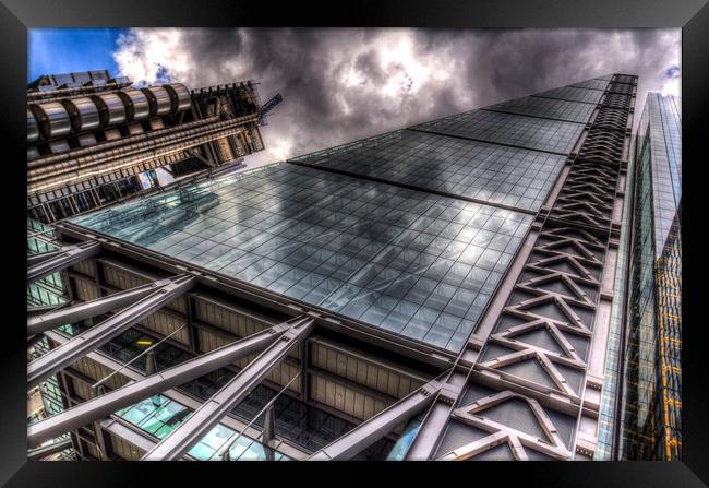 Lloyds and the Cheese Grater Framed Print by David Pyatt