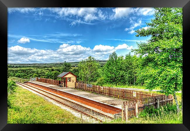 Big Pit Halt Framed Print by Steve Purnell