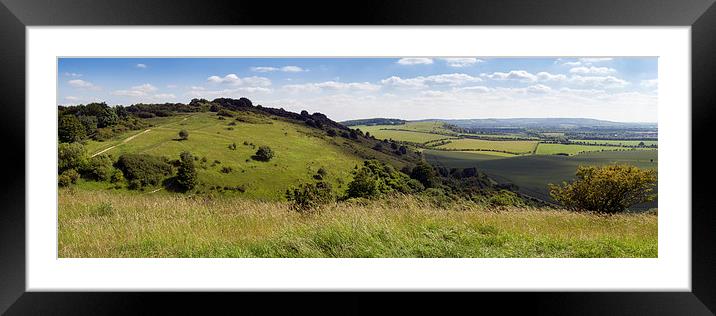 The Ridgeway in the Chilterns Framed Mounted Print by Gary Eason