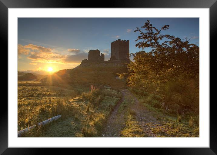 Dolwyddelan sunrise Framed Mounted Print by Rory Trappe