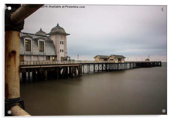 Victorian Pier Acrylic by Dan Davidson