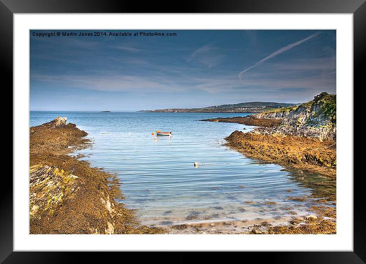 Bull Bay, Anglesey Framed Mounted Print by K7 Photography
