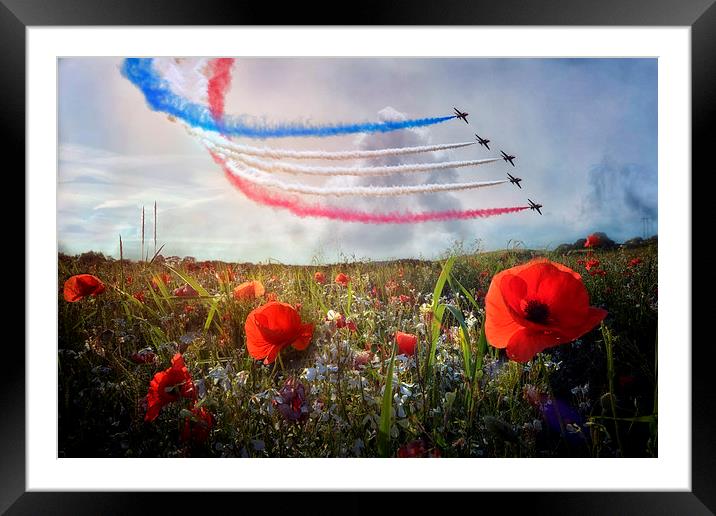 Red 5 Framed Mounted Print by Jason Green