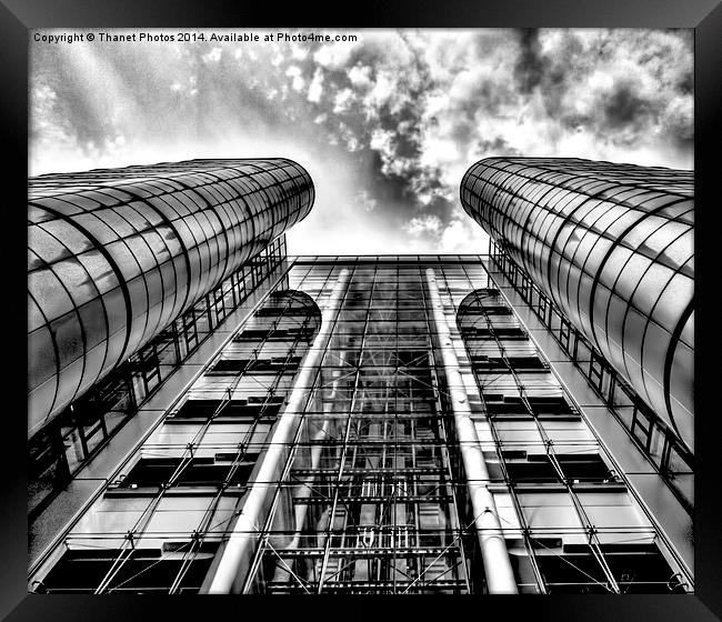 Mono building Framed Print by Thanet Photos