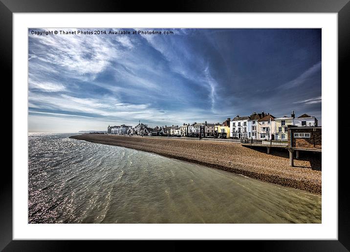 Deal seafront Framed Mounted Print by Thanet Photos