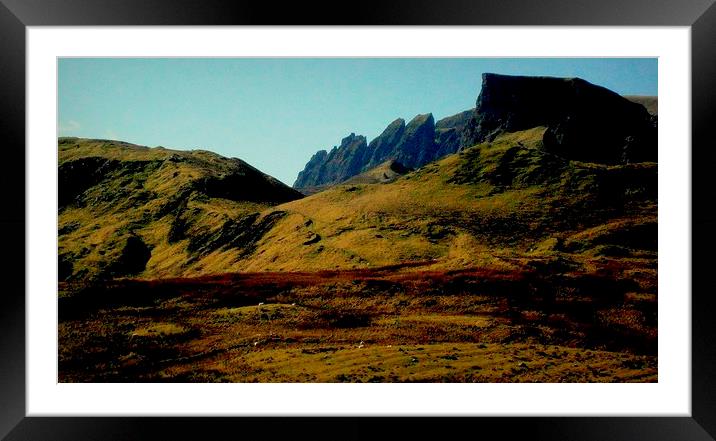 the quiraing Framed Mounted Print by dale rys (LP)