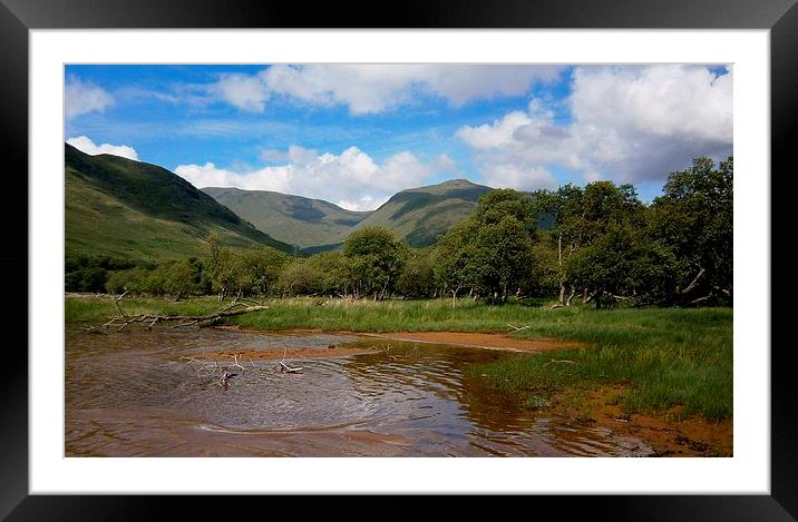 loch awe Framed Mounted Print by dale rys (LP)