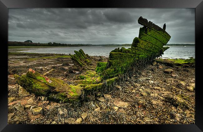 Shipwrecked Framed Print by Mark Robson