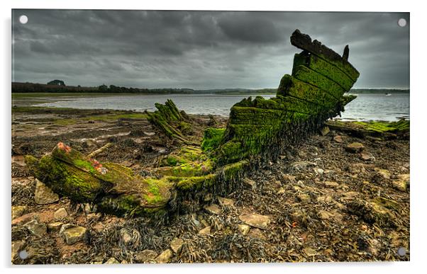 Shipwrecked Acrylic by Mark Robson
