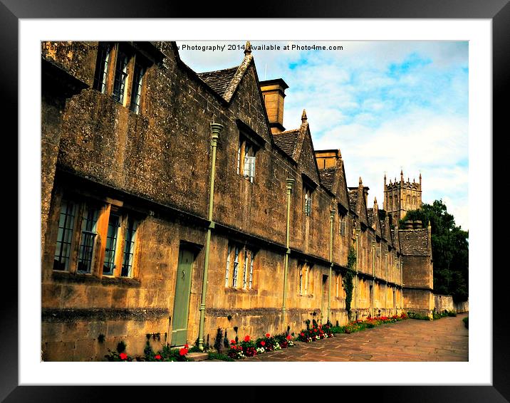 The Almshouses of Chipping Campden Framed Mounted Print by Jason Williams