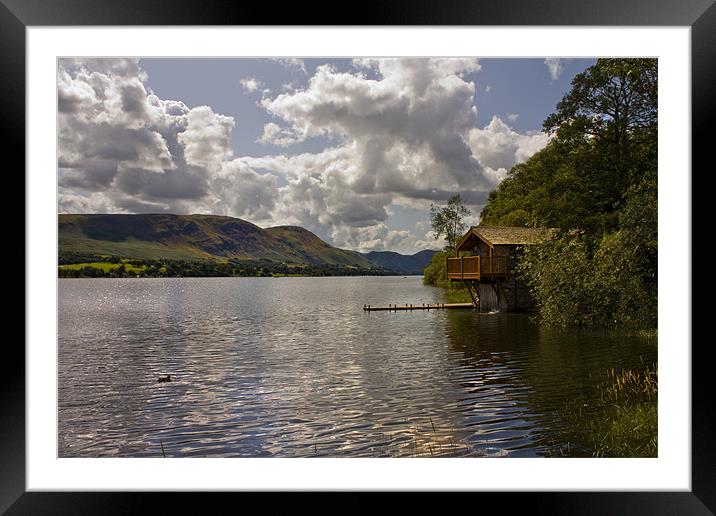 Ullswater Lake Framed Mounted Print by Jim kernan