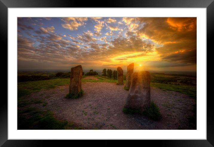 Clent Follys Framed Mounted Print by Jason Green