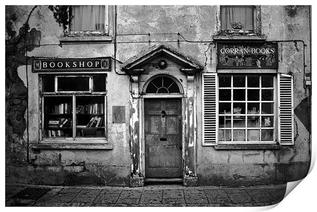 The Old Bookshop Print by Mark Robson