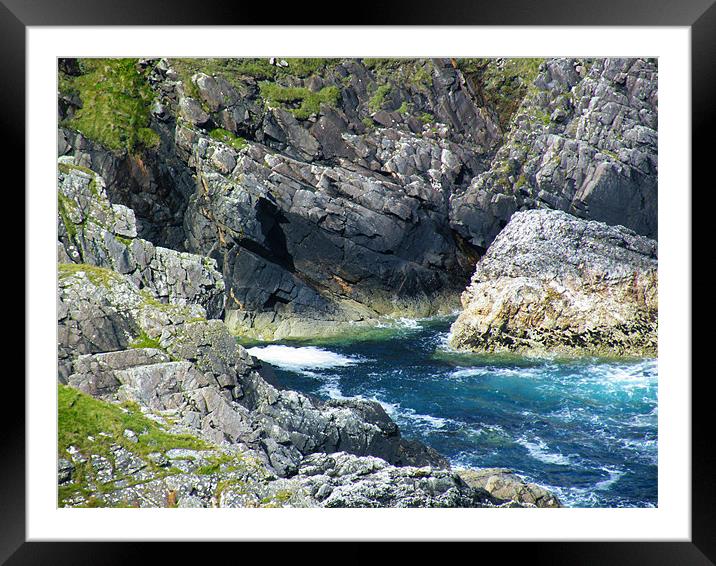 crystal clear Framed Mounted Print by malcolm maclean