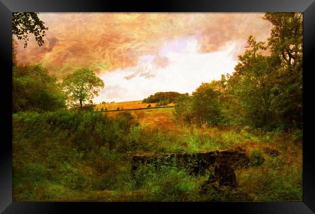 Rustic Silence. Framed Print by Heather Goodwin