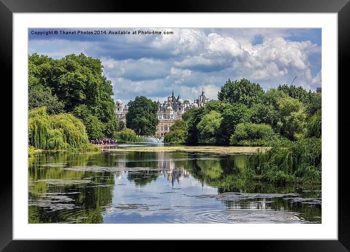 St James park  Framed Mounted Print by Thanet Photos