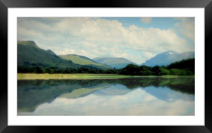 loch awe Framed Mounted Print by dale rys (LP)