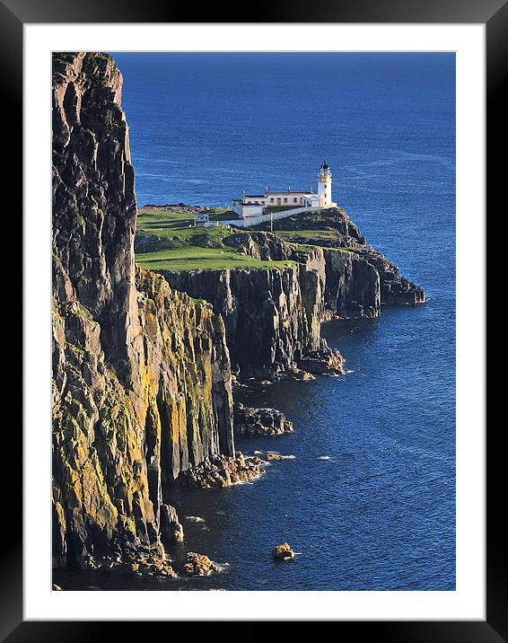 Neist Point,  Isle of Skye Framed Mounted Print by Jack Byers