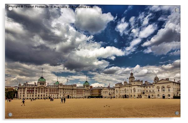 Horse guards London Acrylic by Thanet Photos