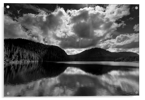 Lake Helen Mackenzie Acrylic by Leighton Collins