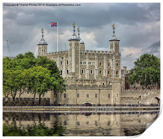 Tower of London Print by Thanet Photos