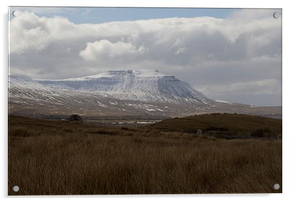 Ingleborough Acrylic by Annie Page