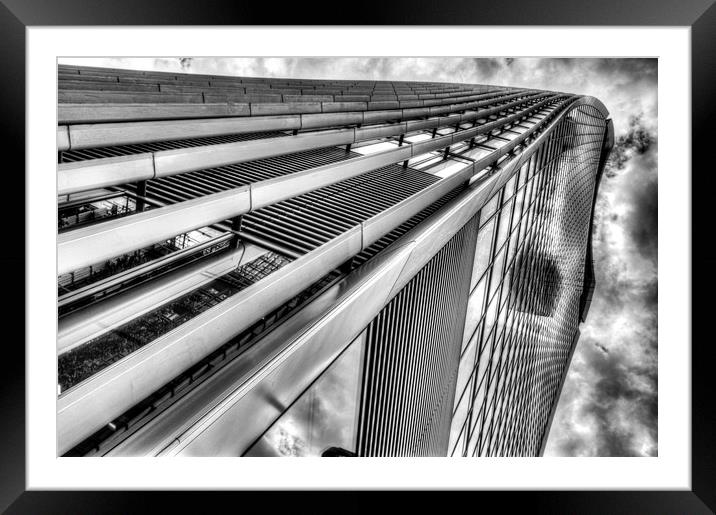 The Walkie Talkie Building London Framed Mounted Print by David Pyatt