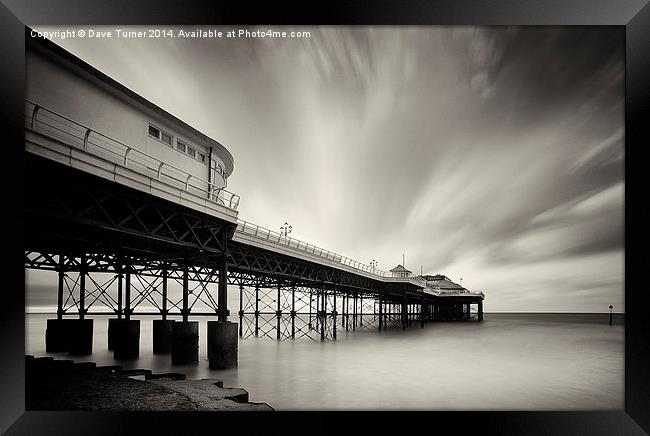 Cromer Pier, Norfolk Framed Print by Dave Turner