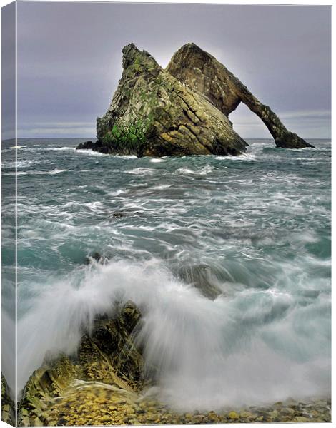 Bow Fiddle Rock Canvas Print by Jack Byers