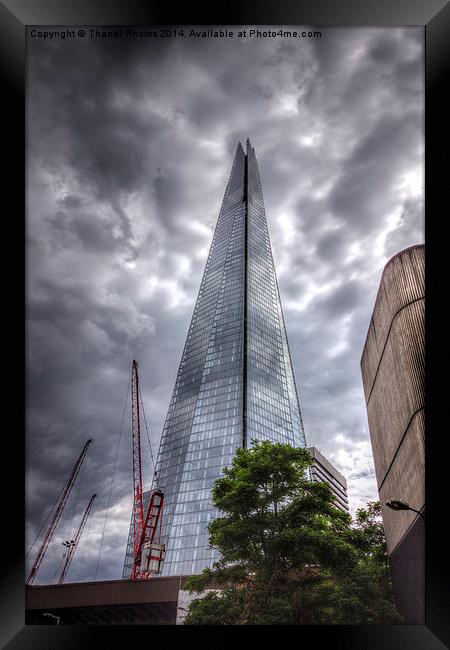 The Shard Framed Print by Thanet Photos