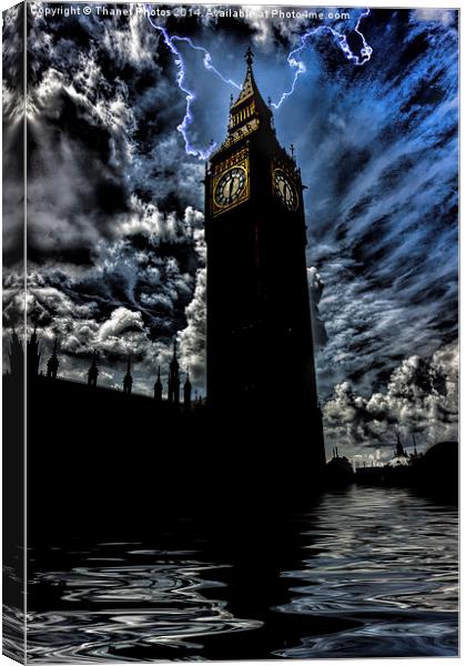 Apocalyptic London Canvas Print by Thanet Photos