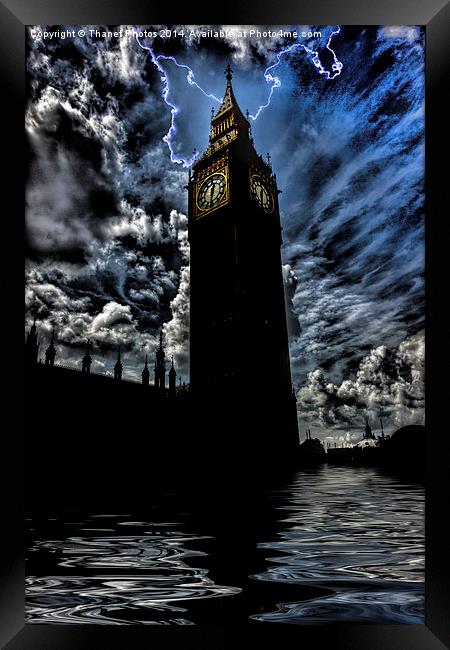 Apocalyptic London Framed Print by Thanet Photos
