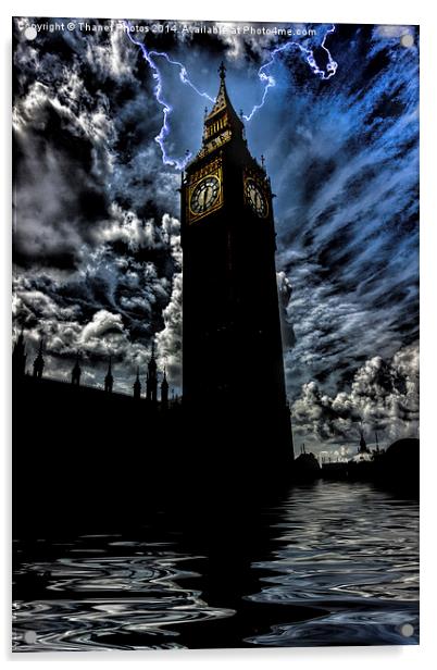 Apocalyptic London Acrylic by Thanet Photos