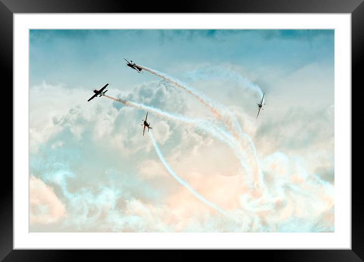 Blades Aerobatic Team Framed Mounted Print by Jason Green