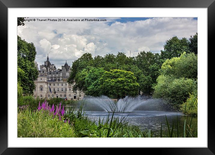 St James park (3) Framed Mounted Print by Thanet Photos