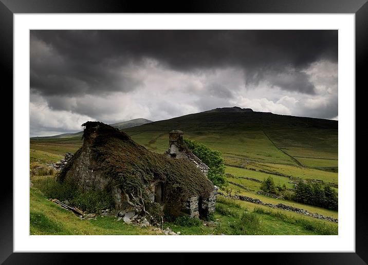 Welsh Ruin Framed Mounted Print by Kevin OBrian