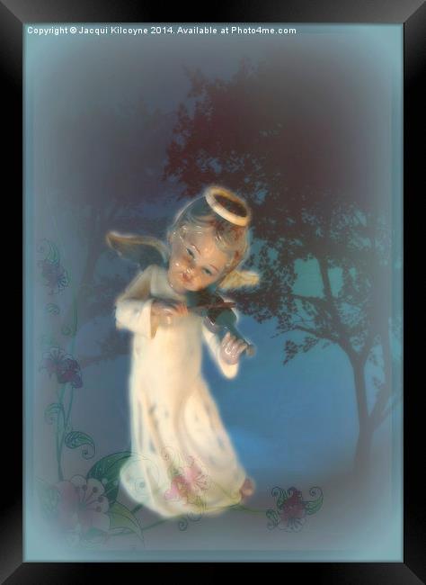 My Little Angel Framed Print by Jacqui Kilcoyne