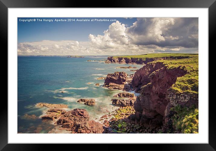 Pembrokeshire Coast Framed Mounted Print by Stef B