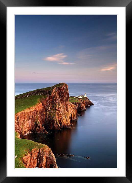 Neist Point Framed Mounted Print by Grant Glendinning