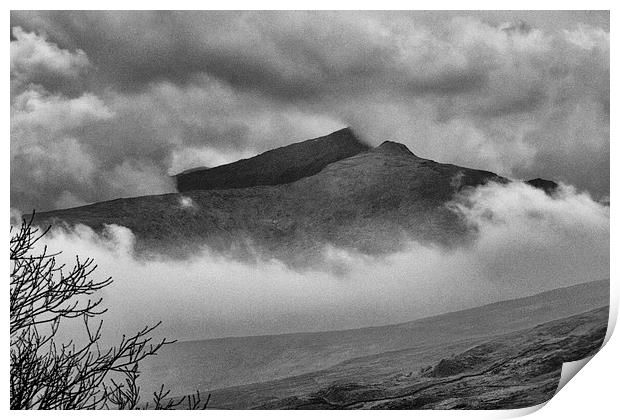 Mount Snowdon, almost Print by Oriel Forest