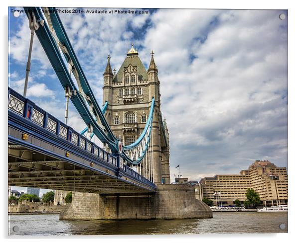 Tower bridge Acrylic by Thanet Photos