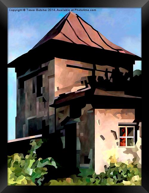 Railway Tower Framed Print by Trevor Butcher