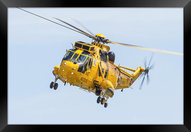 RAF Sea King SAR Framed Print by Oxon Images