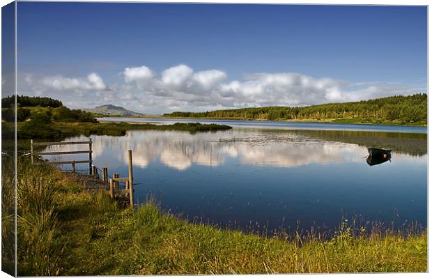 Loch Peallach, Isle of Mull Canvas Print by Jacqi Elmslie