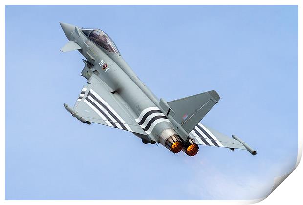 D Day Typhoon Print by Oxon Images