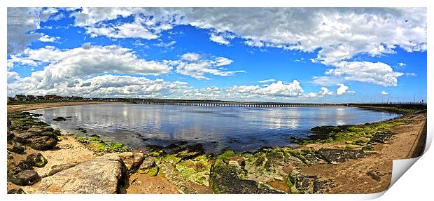 Amble panoramic Print by CHRIS ANDERSON