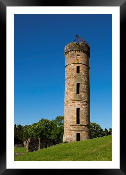 Sunny Eglinton Tower Framed Mounted Print by Chris Archer