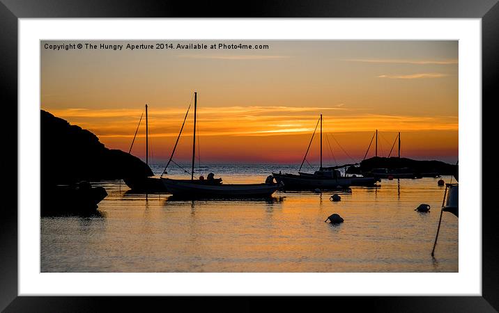 Anglesey Sunset Framed Mounted Print by Stef B