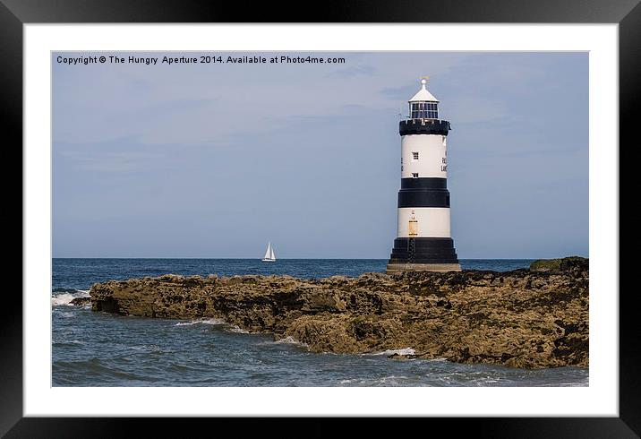 Black Point Lighthouse Framed Mounted Print by Stef B